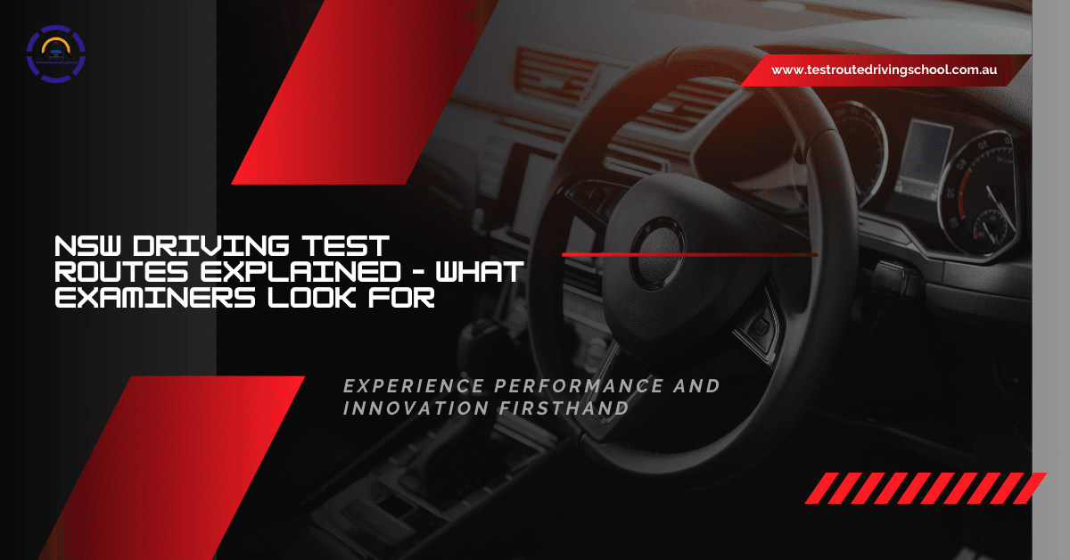 NSW Driving Test Routes Explained Test Route Driving School