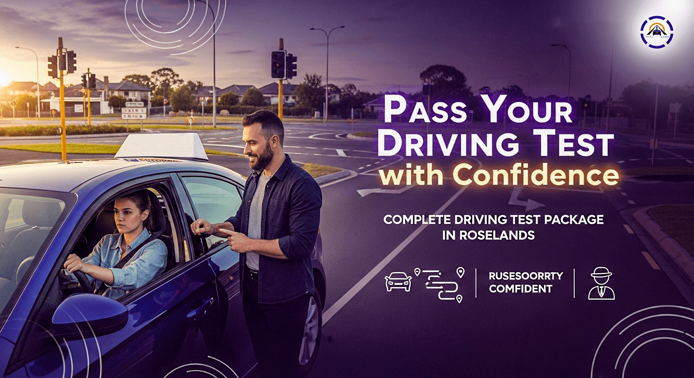 What's Included in a Driving Test Package in Roselands?