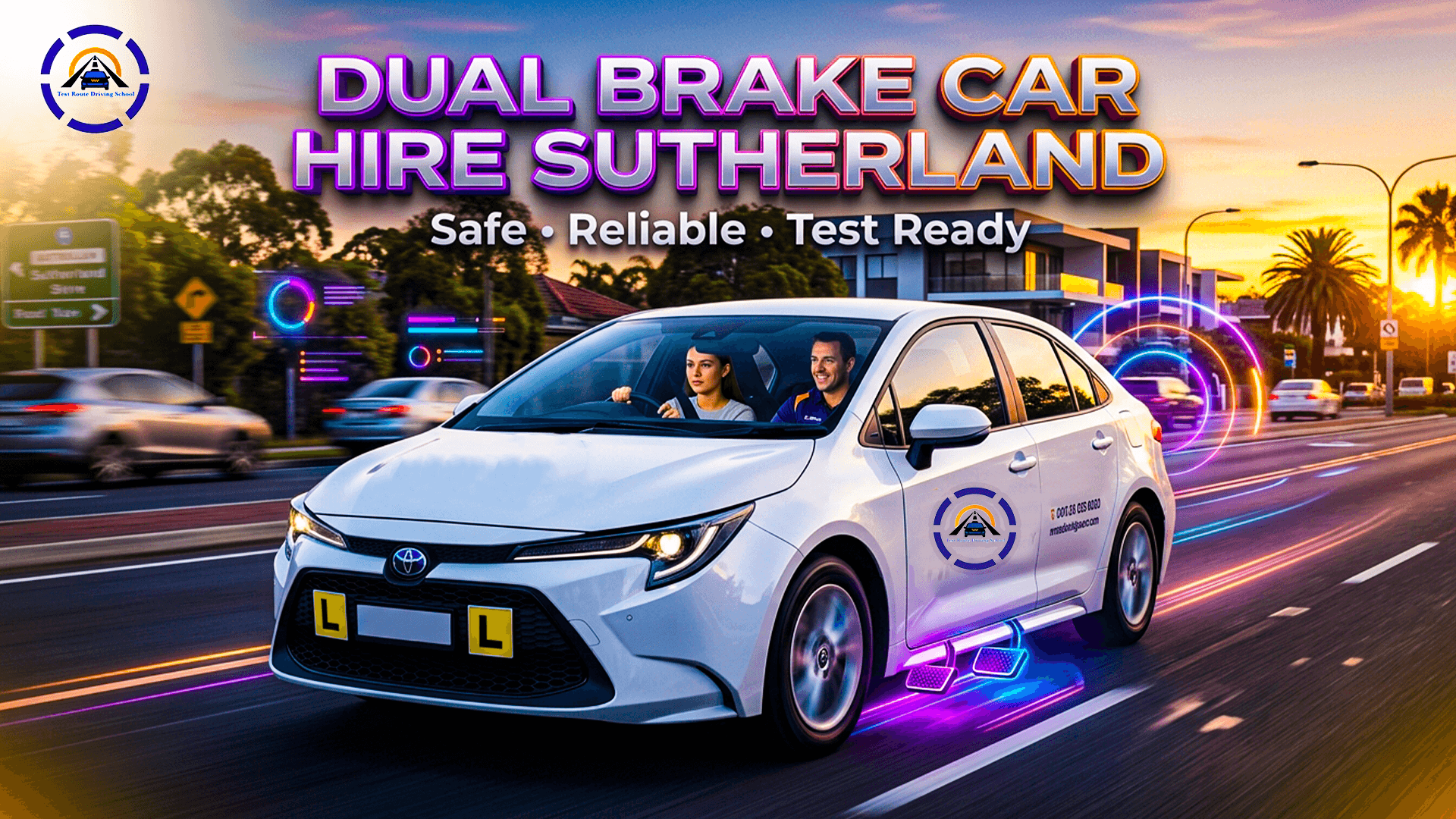 Best Dual Brake Car Hire in Sutherland for Driving Instructors