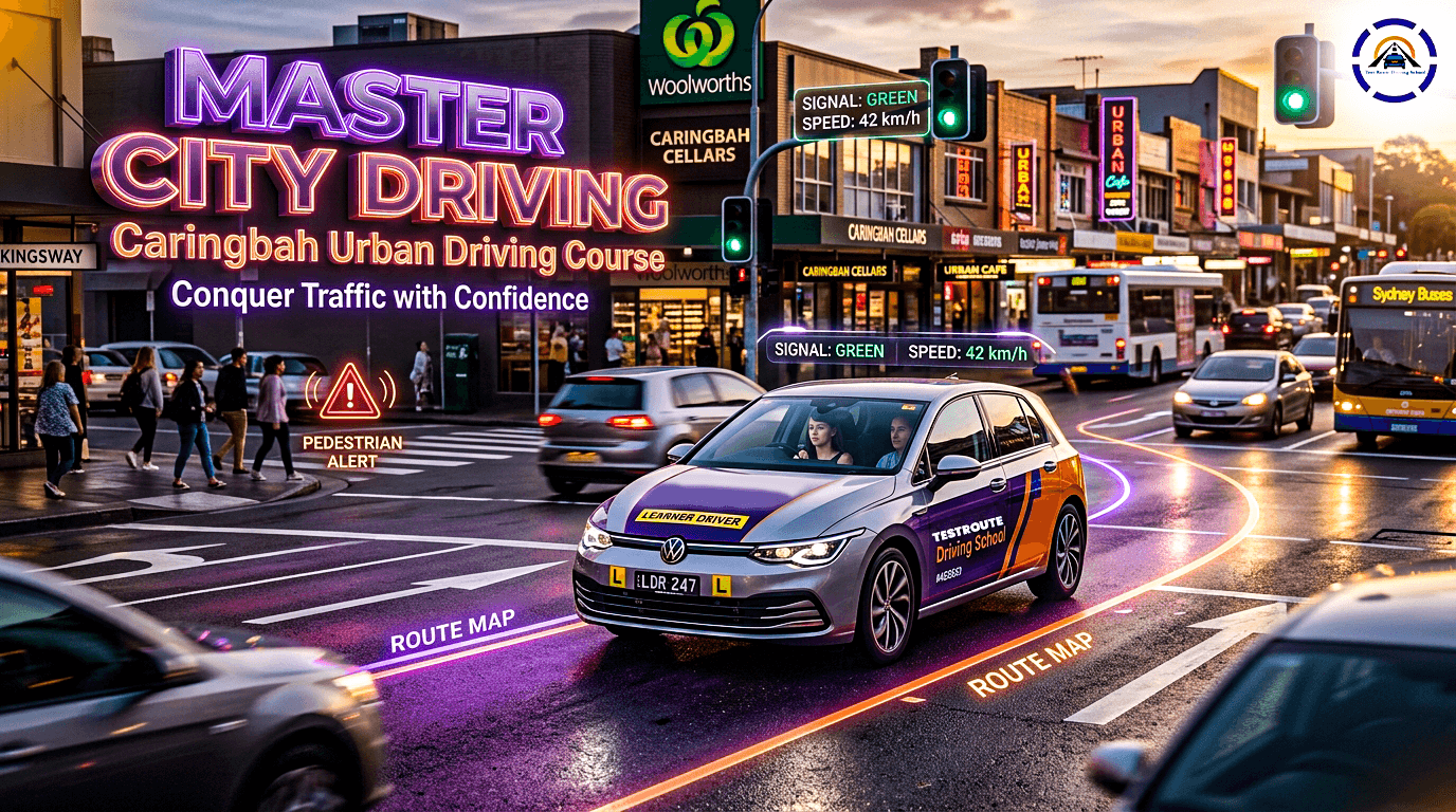 City Driving Course in Caringbah: From Beginner to Confident Urban Driver