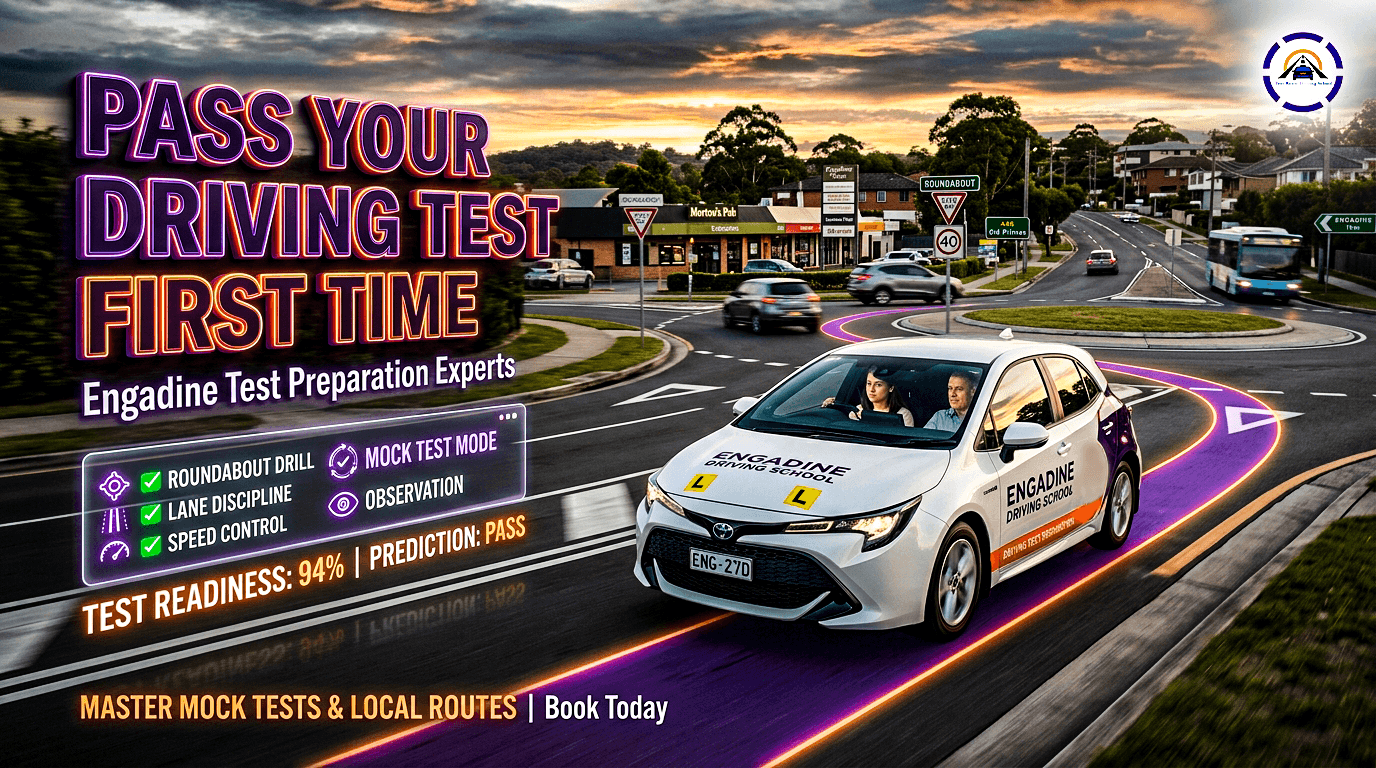 Driving Test Preparation in Engadine: Tips, Mock Tests & Pass Faster Strategy